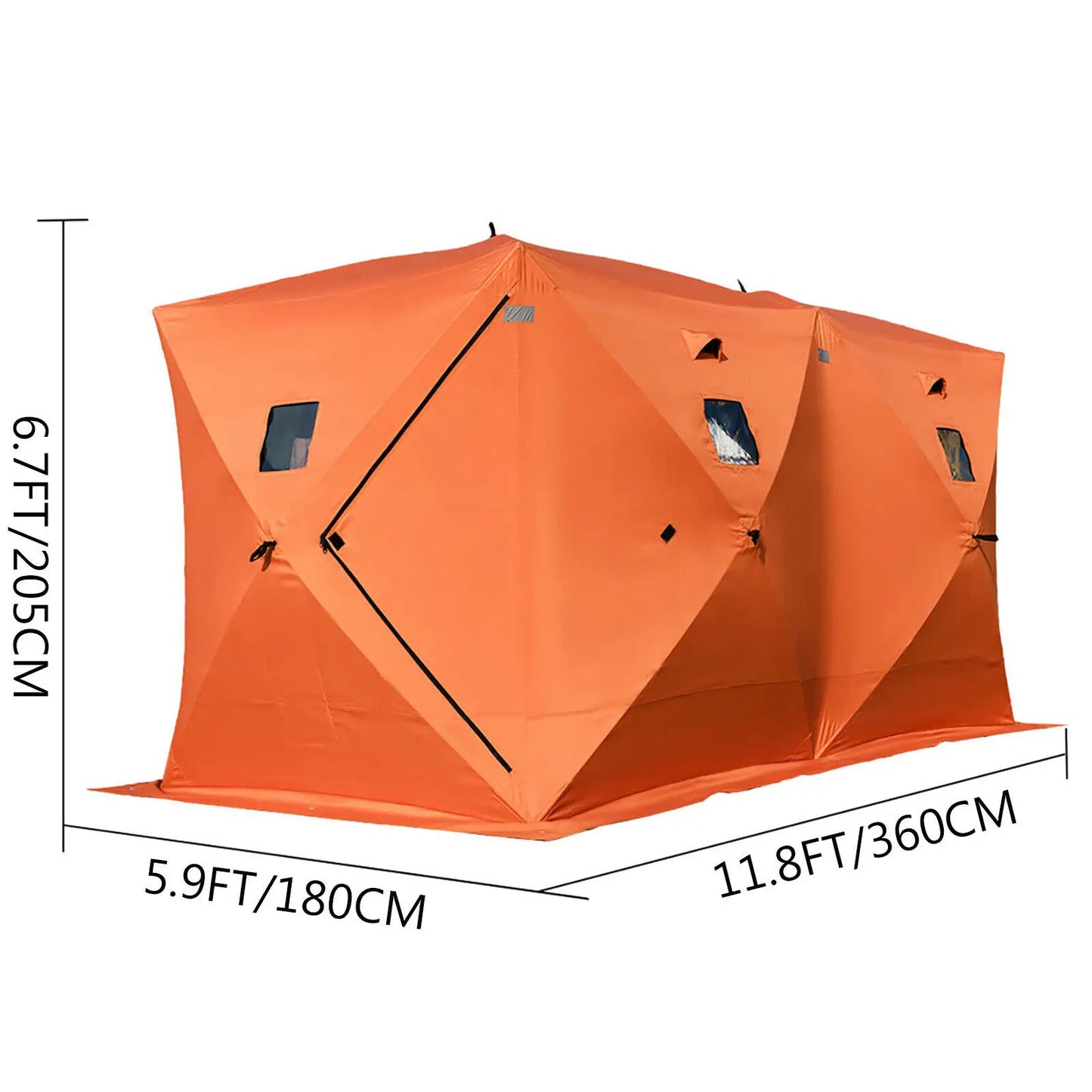 VEVOR Ice Fishing Tent Warm - Tool Traction