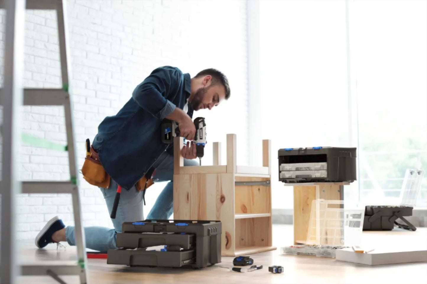 Two Drawer Tool Box, Fits Hart's