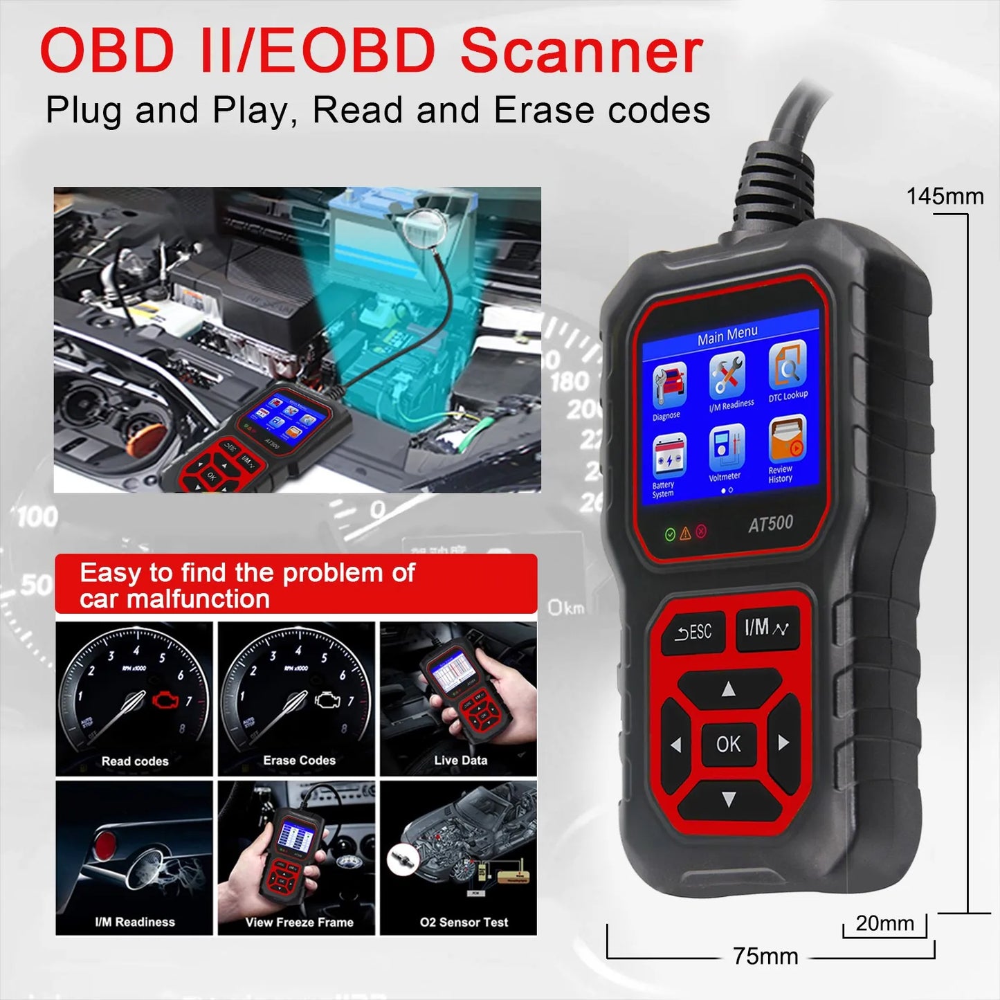OBD2 Scanner Diagnostic Tools
