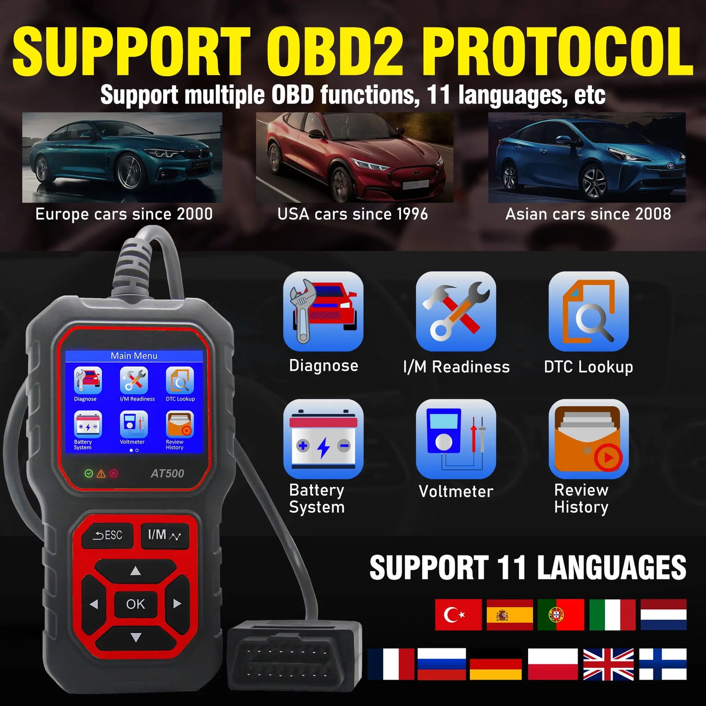 OBD2 Scanner Diagnostic Tools