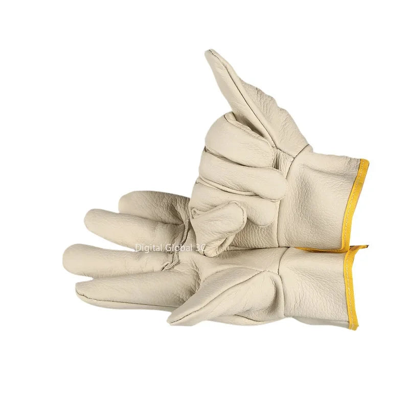 Glove Ultrathin Leather Men's Driving