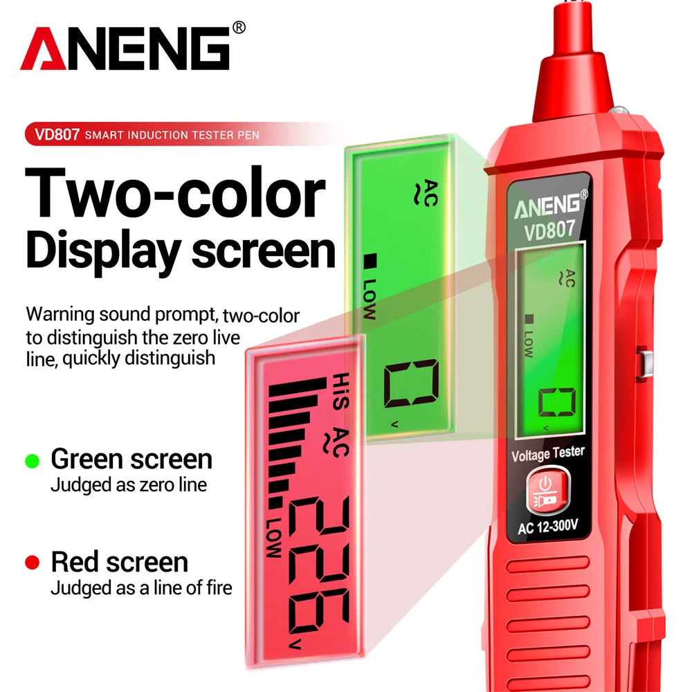 Voltage Detectors Electric Tester Pen AC 24-300V Portable