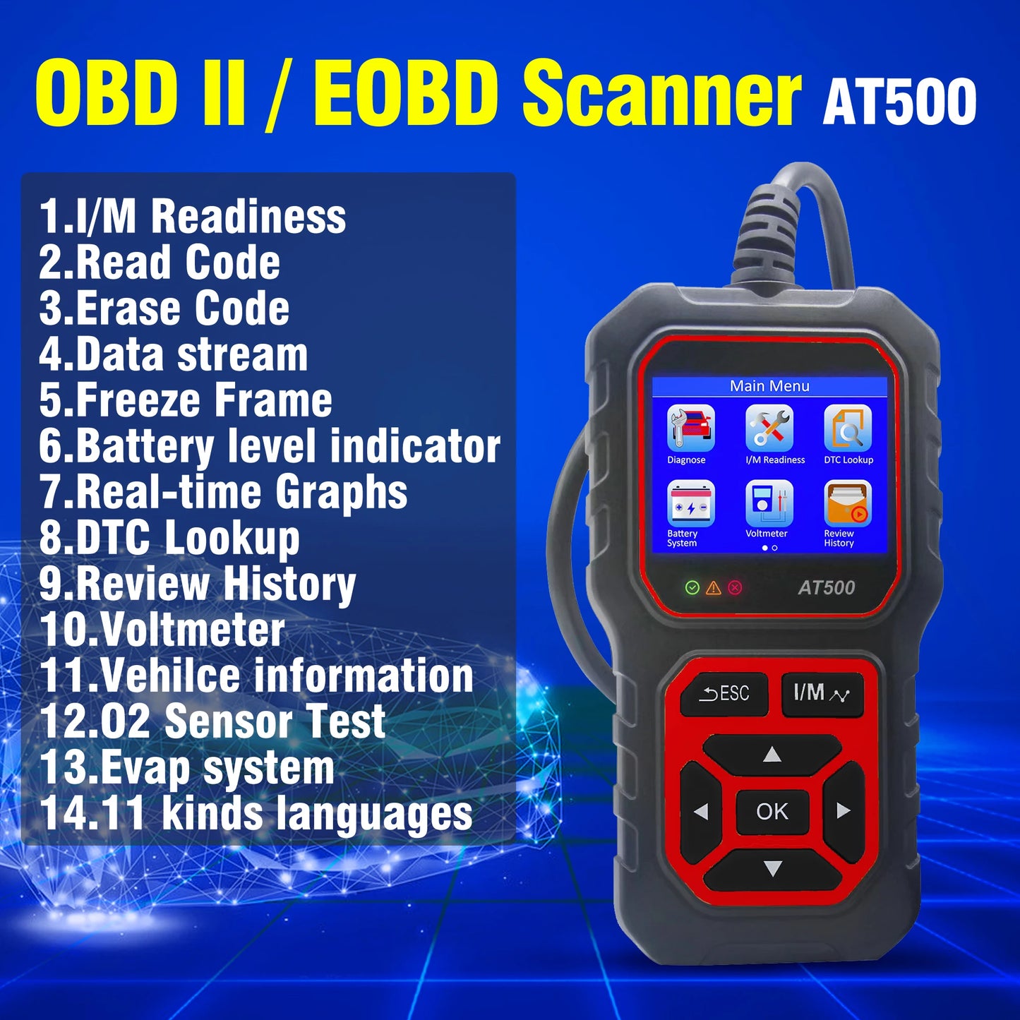 OBD2 Scanner Diagnostic Tools