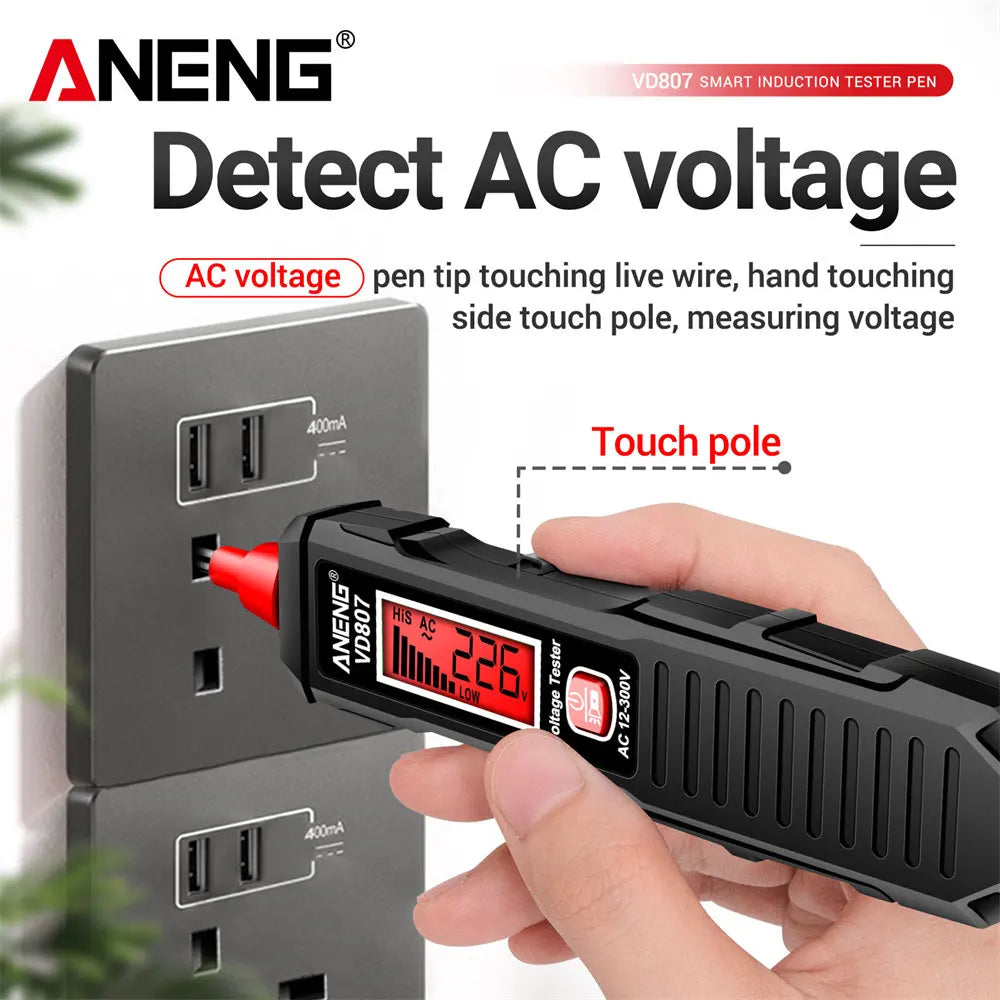 Voltage Detectors Electric Tester Pen AC 24-300V Portable