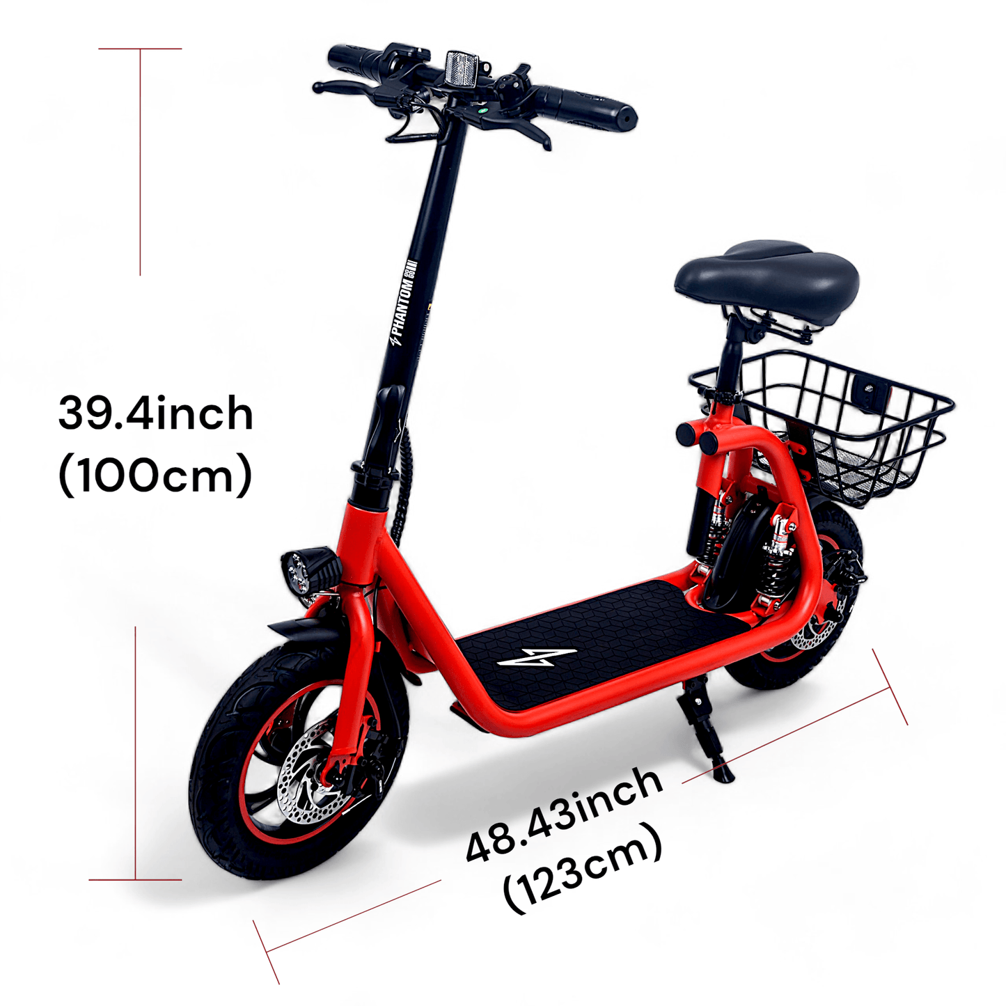 Electric Scooter for Adults - Foldable Scooter w