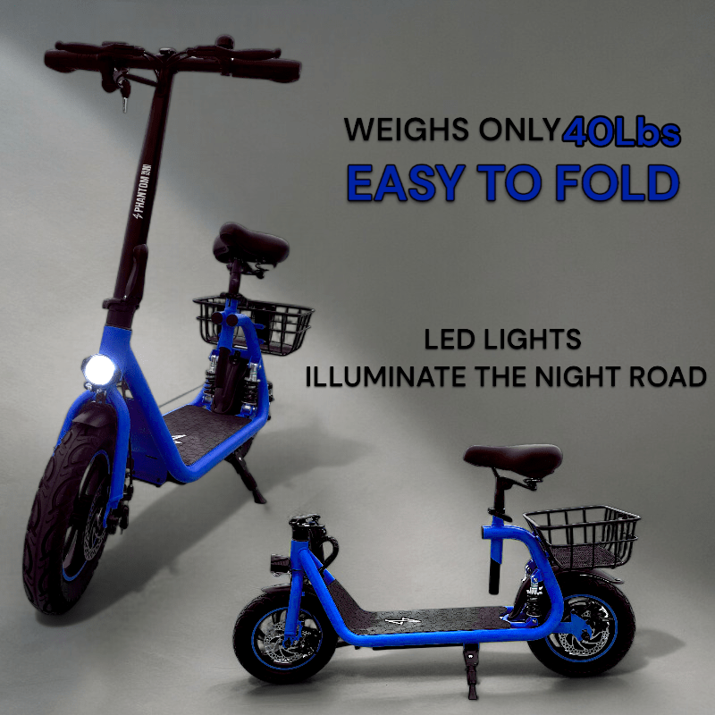 Electric Scooter for Adults - Foldable Scooter w