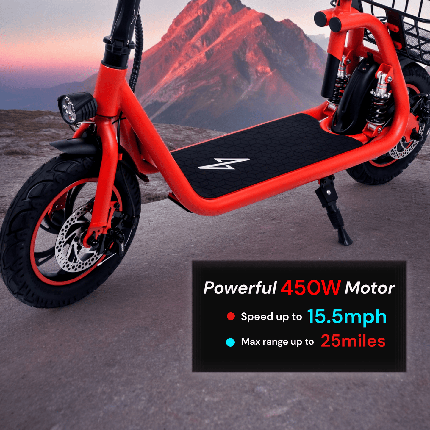 Electric Scooter for Adults - Foldable Scooter w