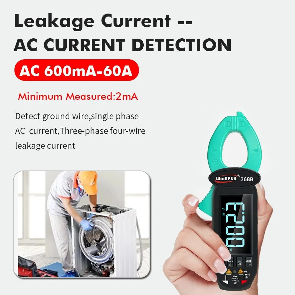 Clamp Meter True RMS Digital Multimeter - Tool Traction