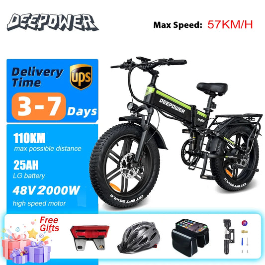 Electric Portable Adult Mountain Bike