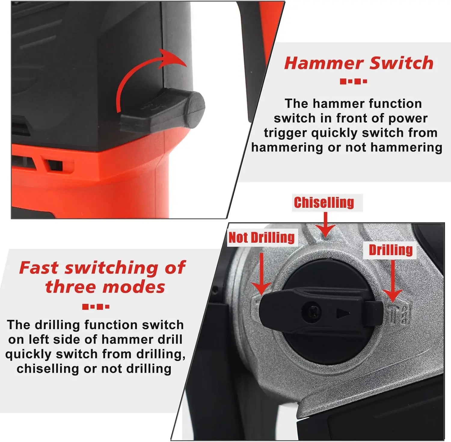 Rotary Hammer Drill - Tool Traction