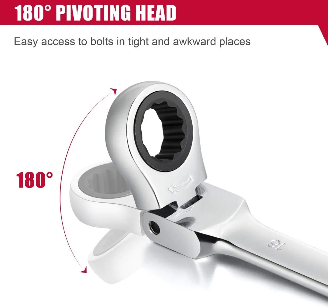 Ratcheting Wrench Set, - Tool Traction