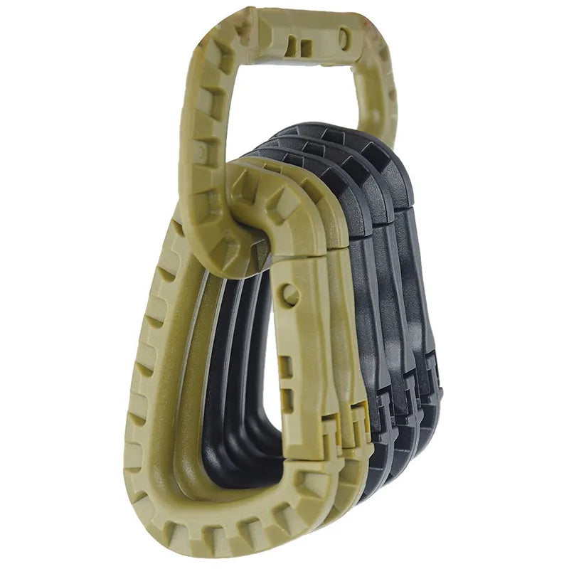 Buckle Fast Tactical Plastic Hook D Shape