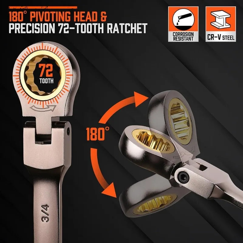 Ratcheting Wrench Set Set - Tool Traction