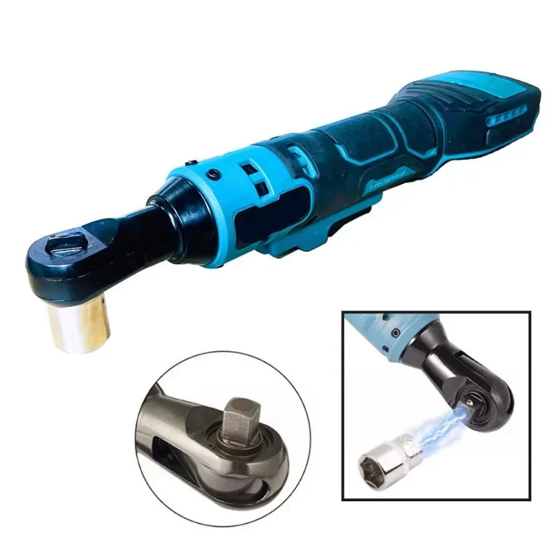 Ratchet Wrench 3/8'' Electric Rechargeable  For Makita 18V Battery - Tool Traction