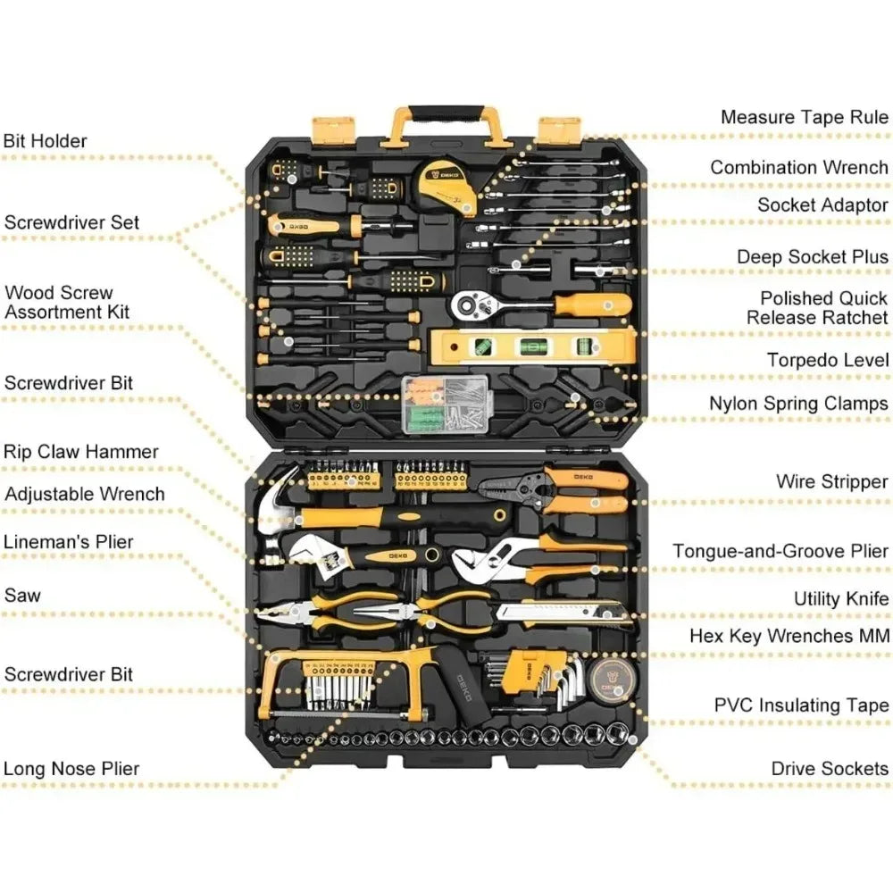 Socket Wrench 228 Piece Auto Repair