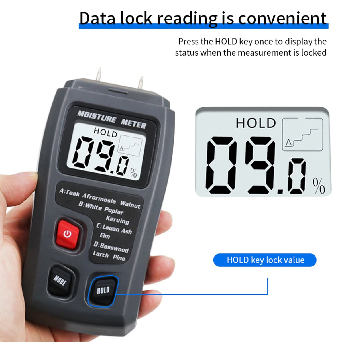 Wood Moisture Meter - Tool Traction