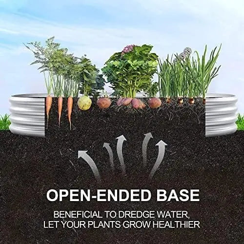 Raised Garden Bed Kit,  Vegetables