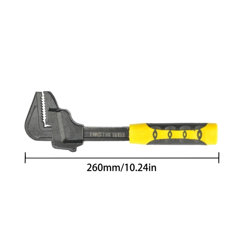 Wrench Plumbing Wrench Adjustable - Tool Traction