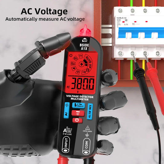 Multimeter Rechargeable Electronic Tester AC DC Contactless