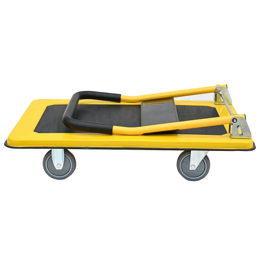 Flatbed Steel Platform Trolley Hand Truck - Tool Traction