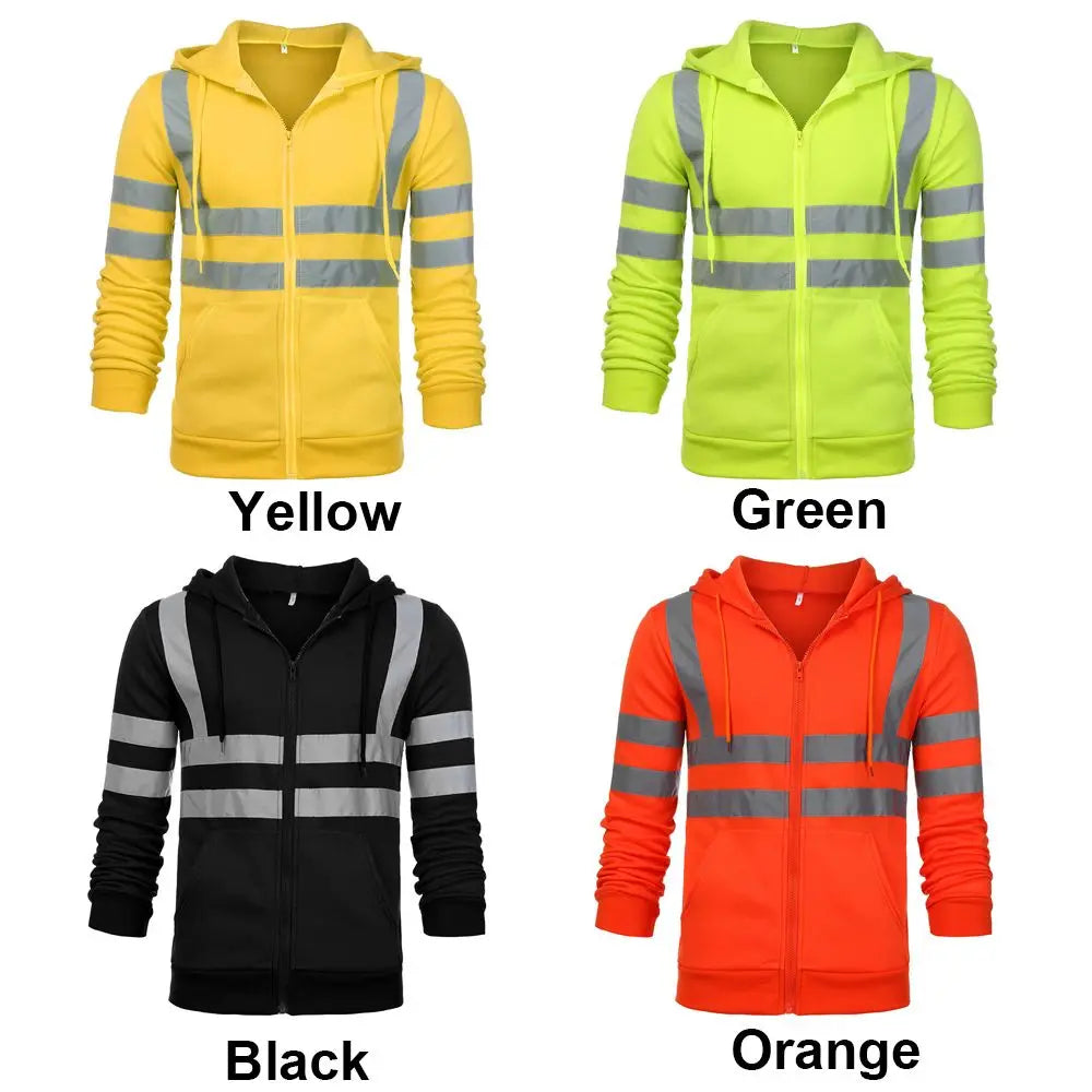 Jacket High Visibility Pullover Hoodie