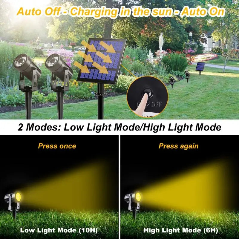 Solar LED Light Outdoor Solar Spotlight