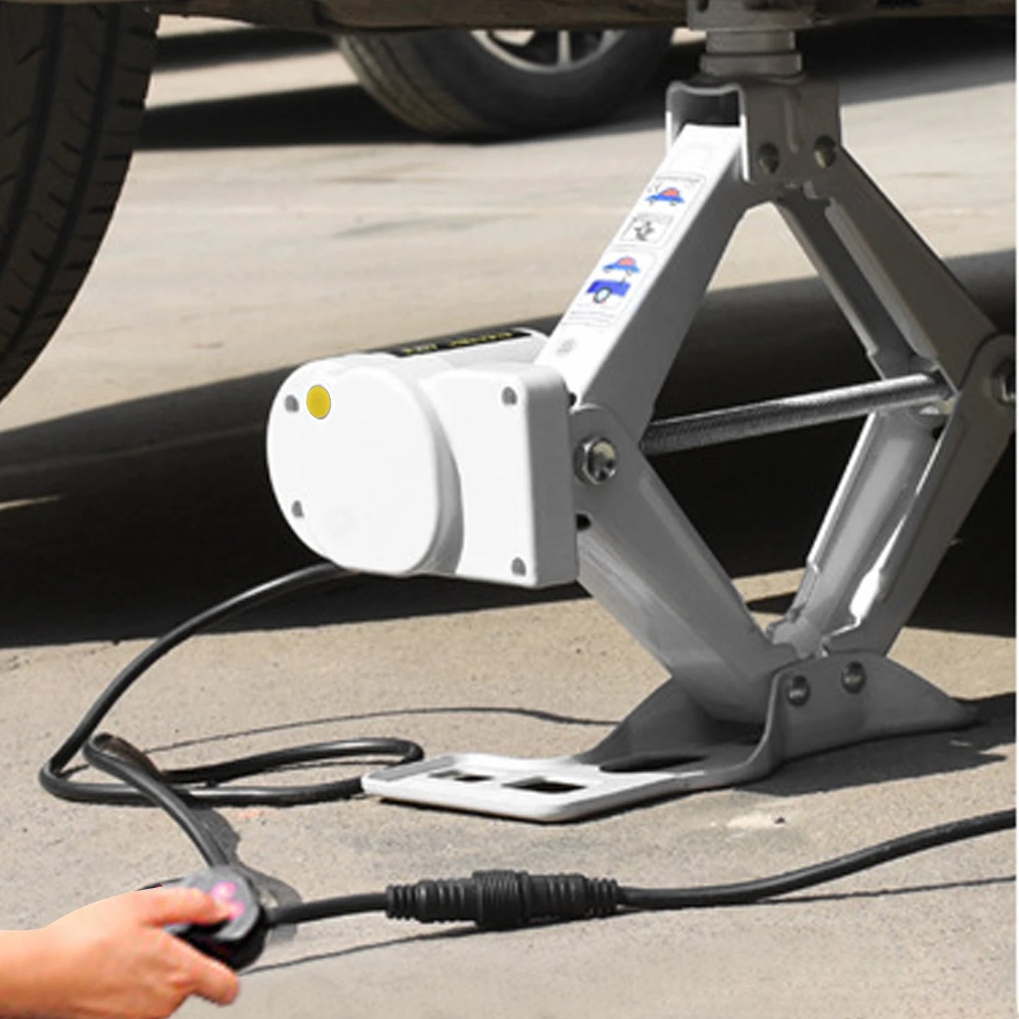 VEVOR 3 Ton Electric Car Jack Lifting - Tool Traction