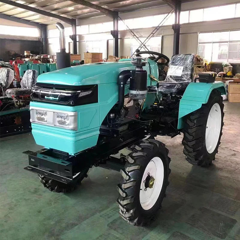 Four wheel drive tractor dump truck