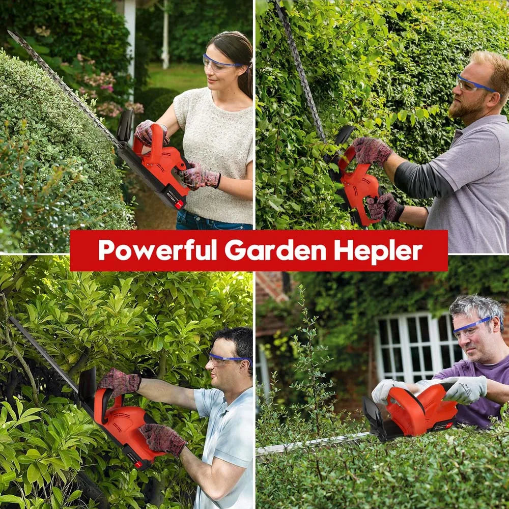 Electric Hedge Trimmer Cordless - Tool Traction