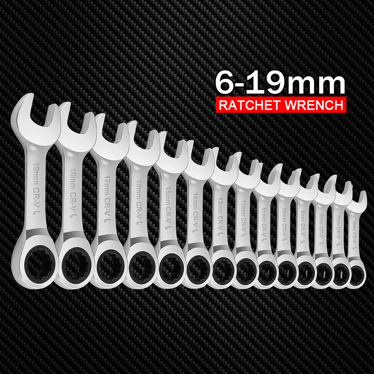 Stubby Combination Wrench Set, - Tool Traction