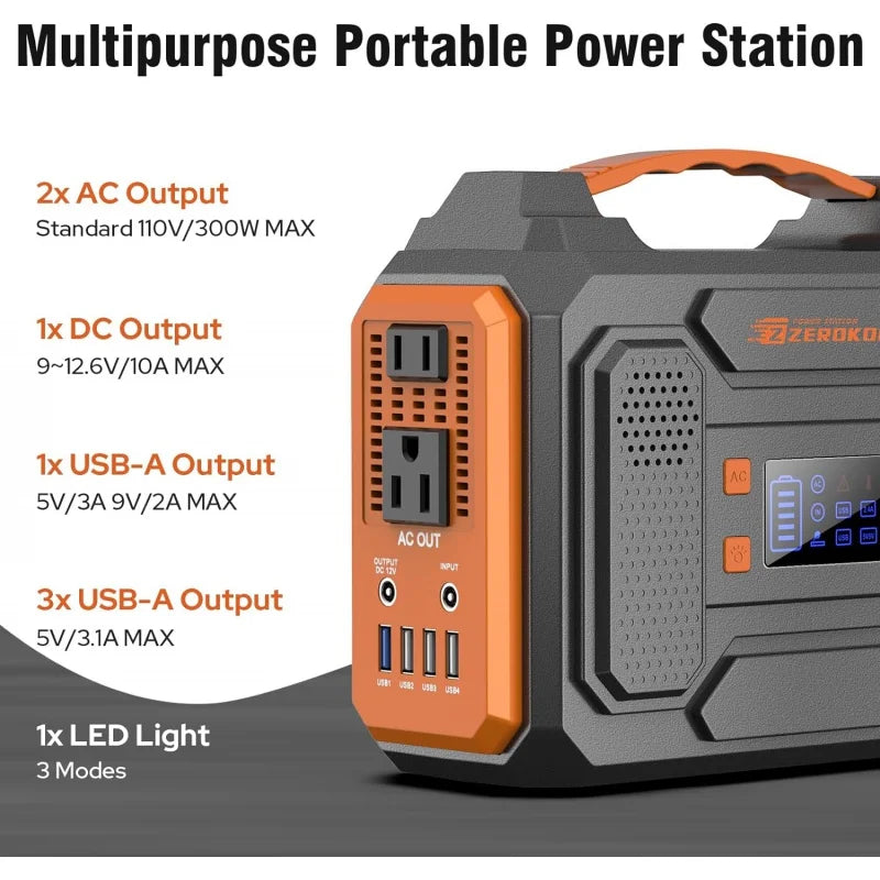 Portable Solar Generator, - Tool Traction