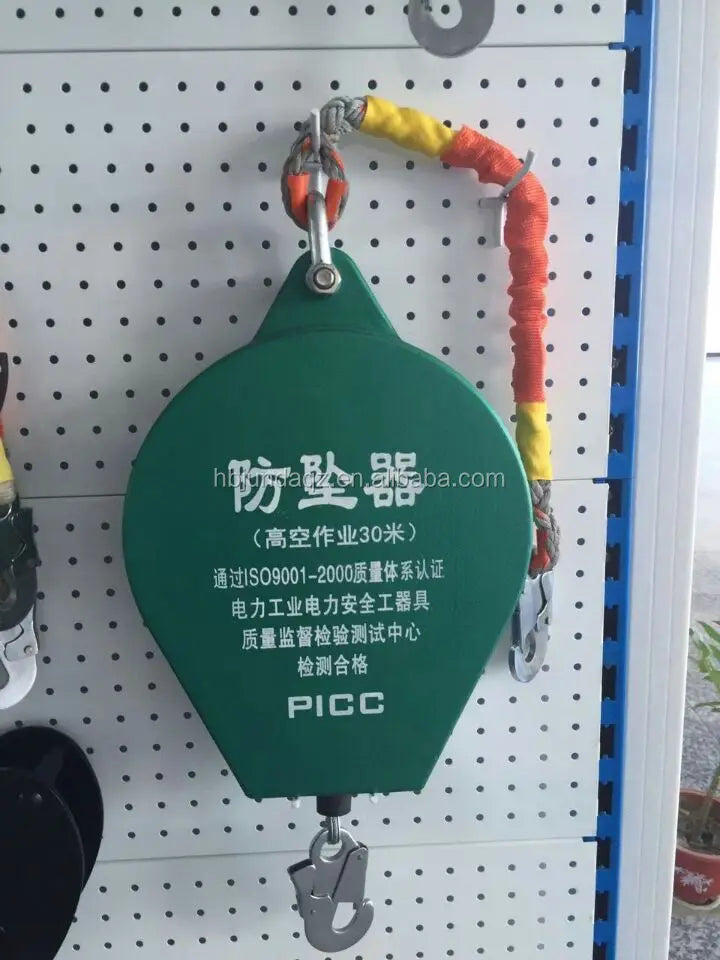 Anti-falling Device Wire rope retractable fall arrester Anti-falling D ...