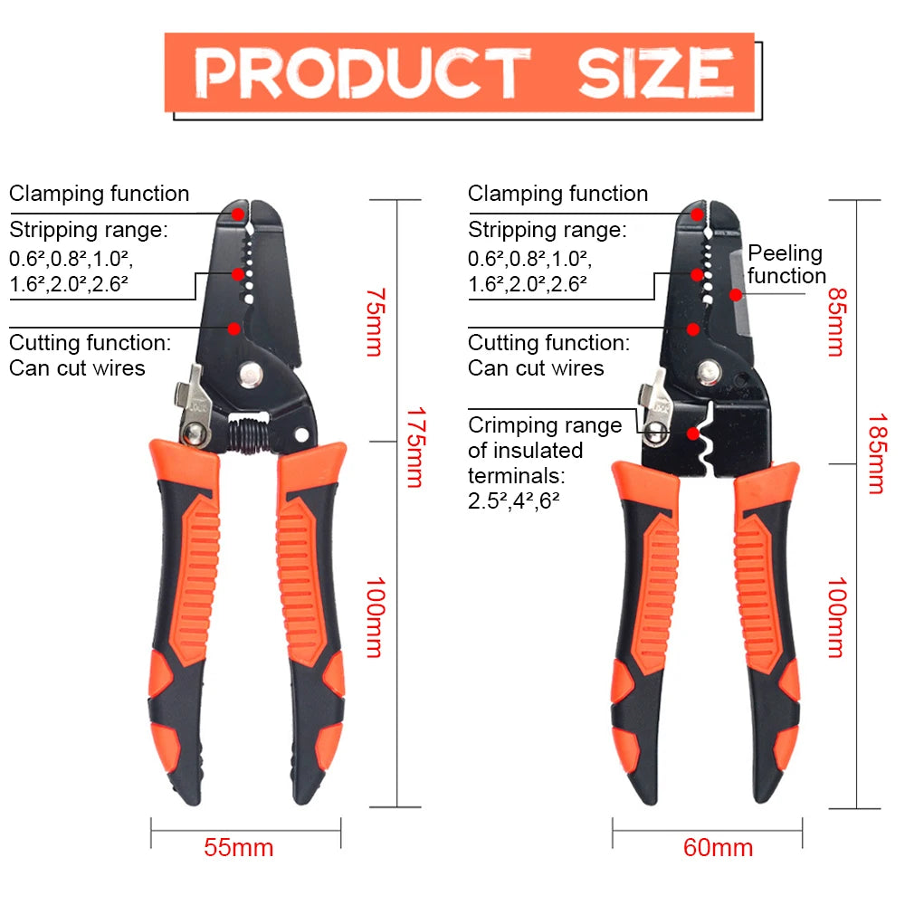 Stripping Crimping Pliers Wire Stripper - Tool Traction