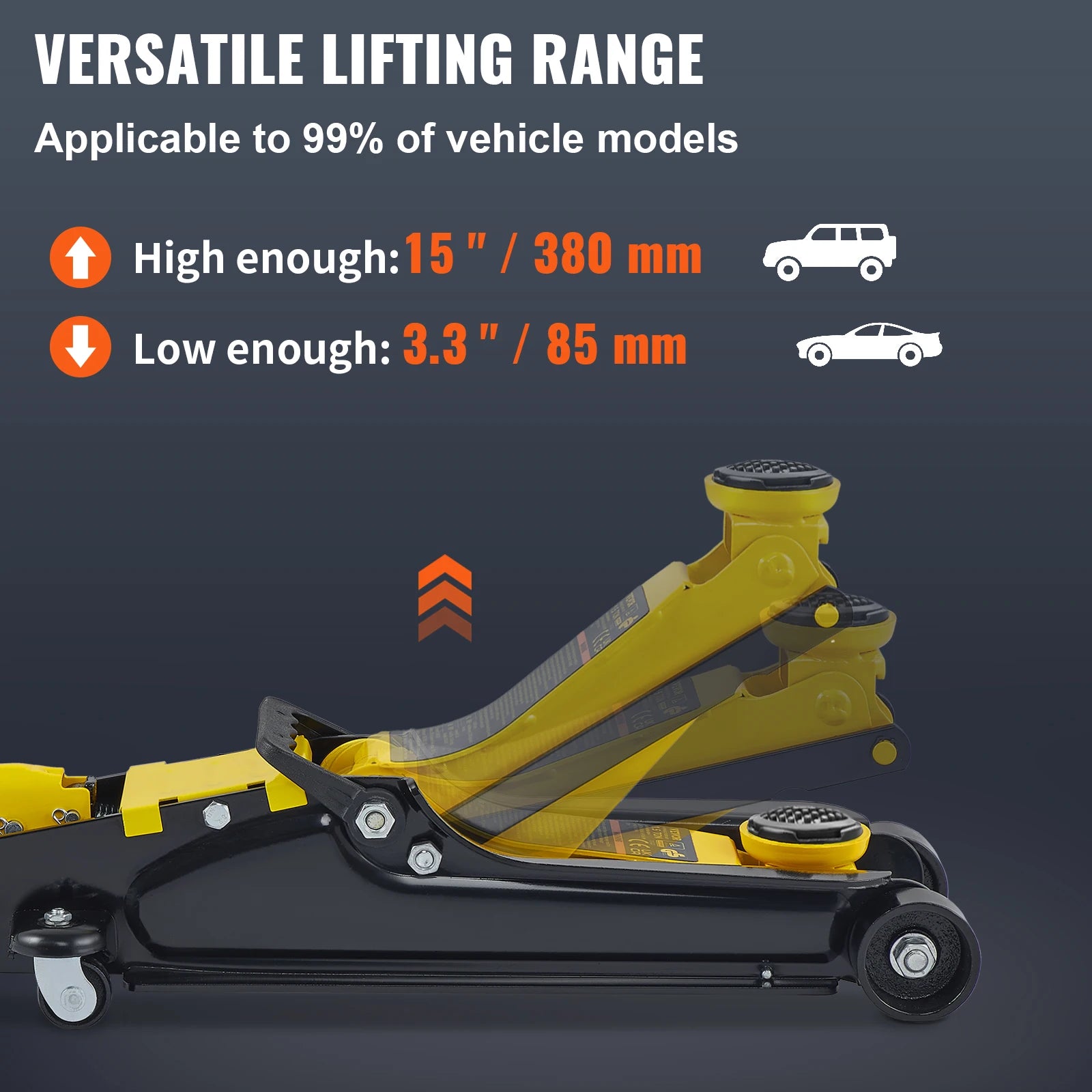 VEVOR 2.5T Floor Hydraulic Jack - Tool Traction