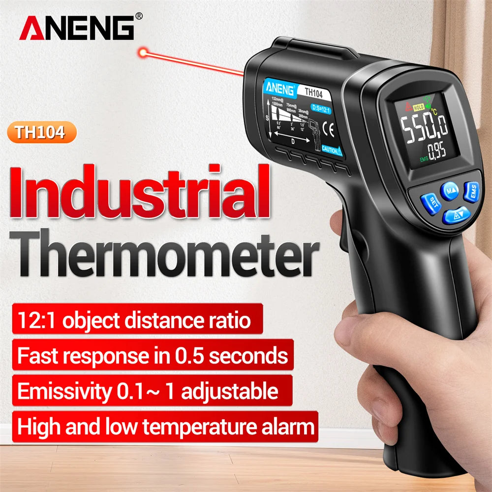 Infrared Handheld Temperature Gun - Tool Traction