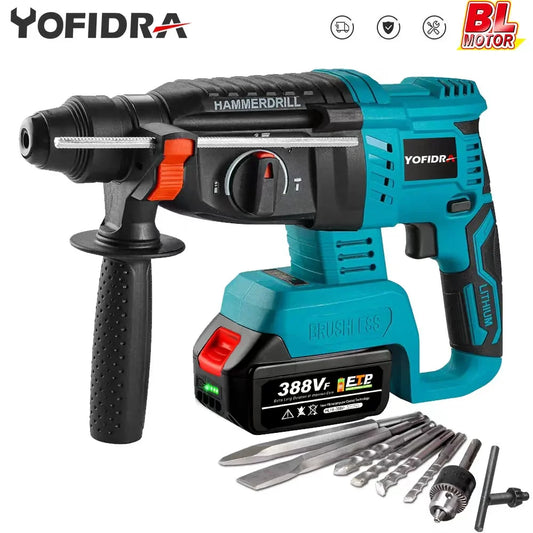 Yofidra Electric Hammer Drill