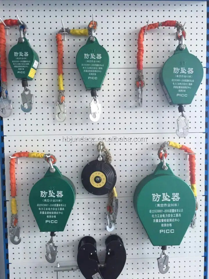 Anti-falling Device Wire rope retractable fall arrester Anti-falling D ...