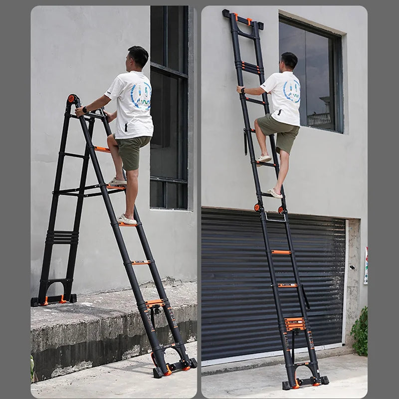 Ladder  Telescopic Multifunction Folding - Tool Traction