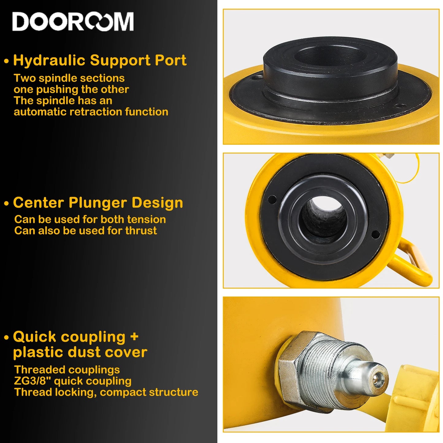 Hollow Plunger Hydraulic Cylinder