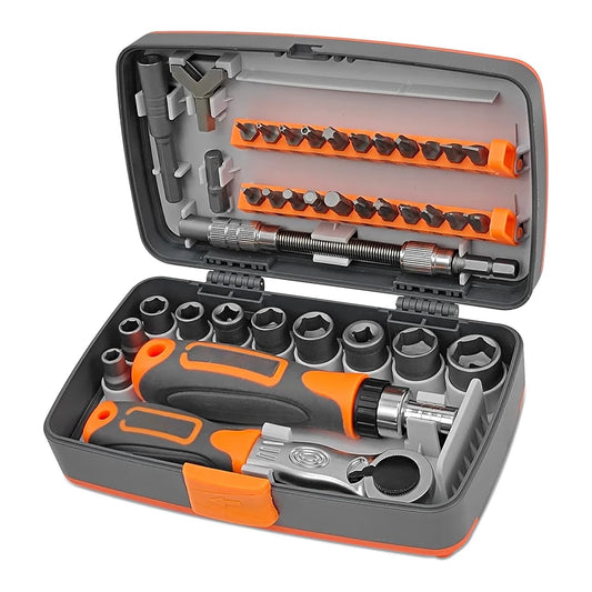 Ratchet Wrench Screwdriver Set Mini Ratchet - Tool Traction