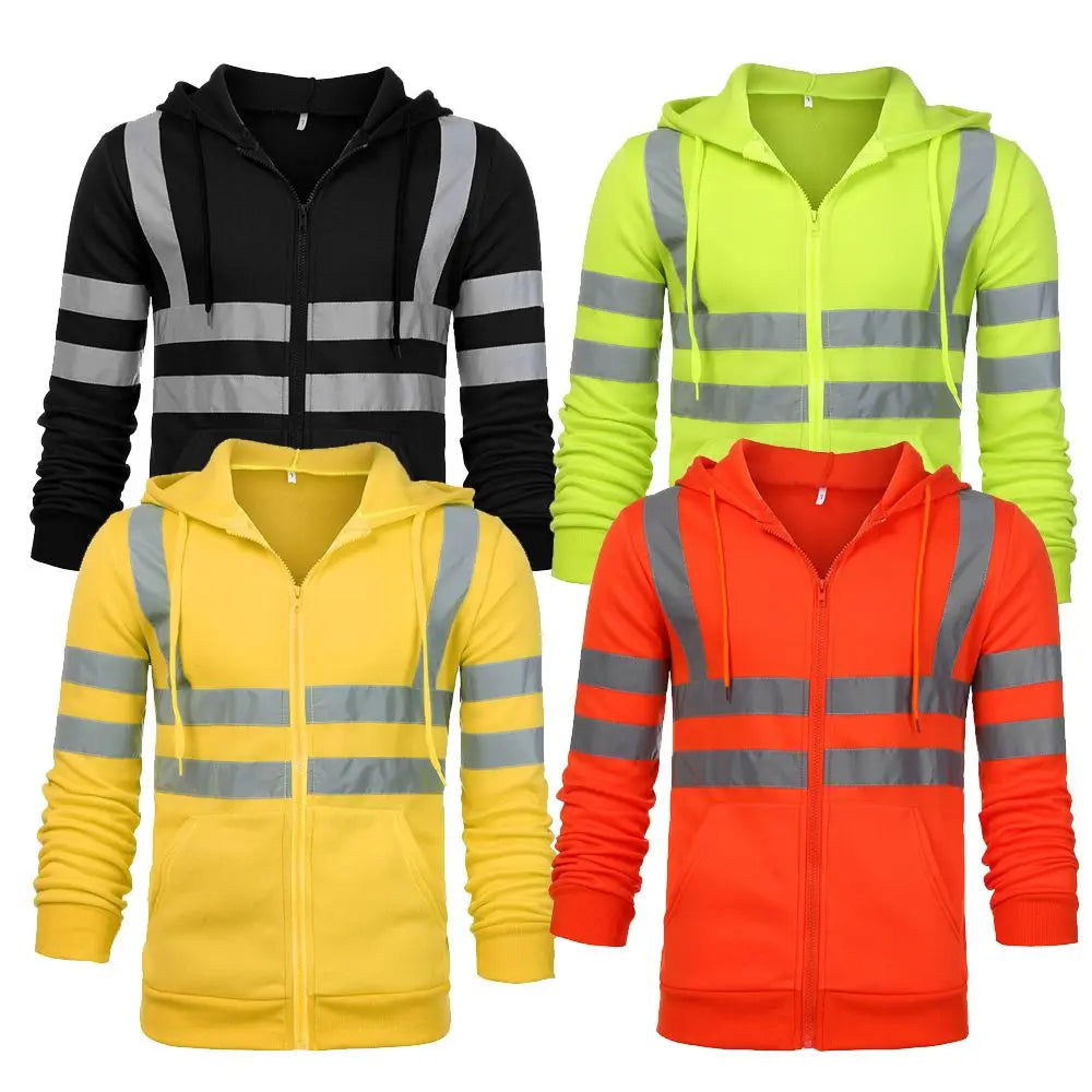 Jacket High Visibility Pullover Hoodie