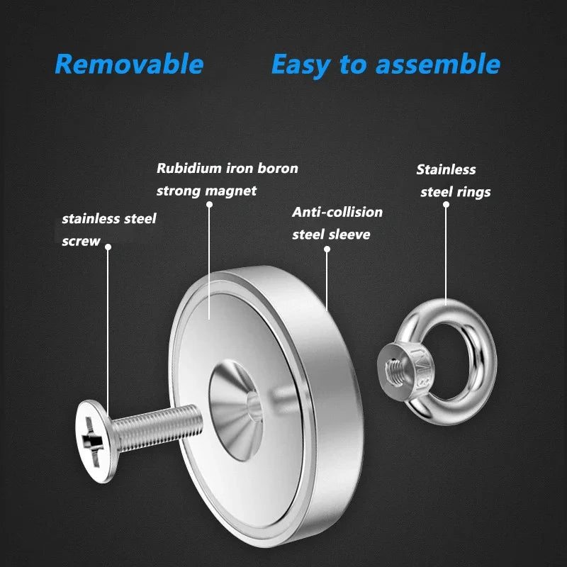 Magnet 16-90MM Strong Search Magnet 400KG