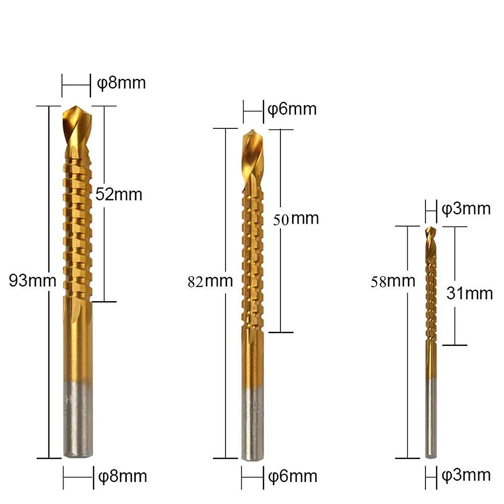 Drill Bit Set Titanium 6Pcs Set