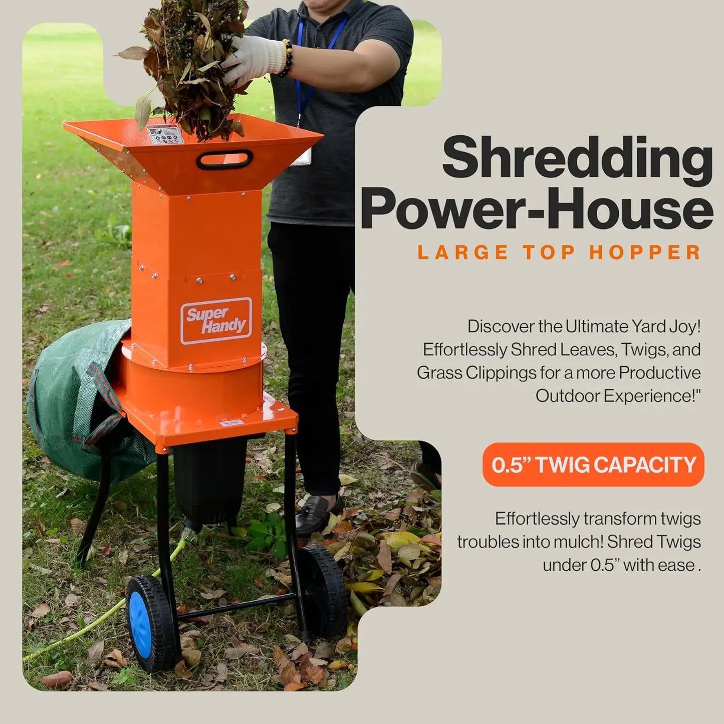 Leaf Mulcher Shredder