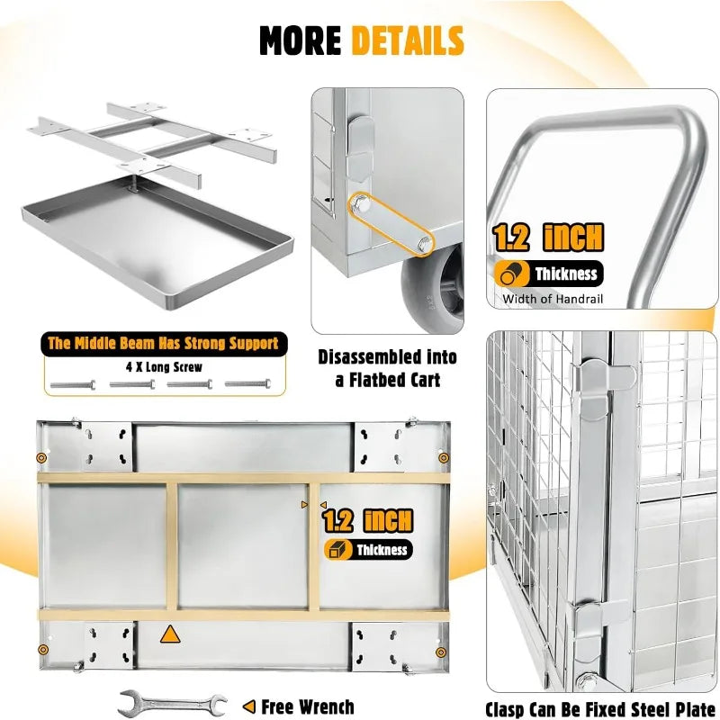 Platform Truck Cart - Tool Traction