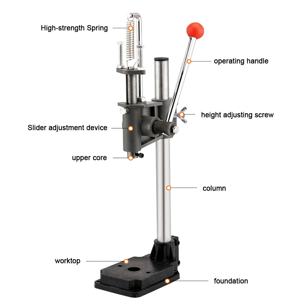 Manual Press Punching Machine Leather  Press Puncher