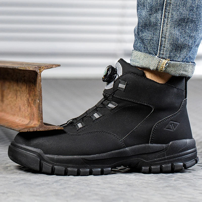 Safety Shoes Men Waterproof Steel Toe