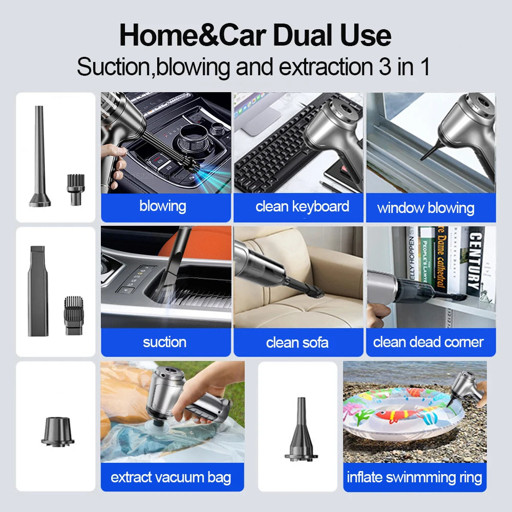 Car Vacuum Portable Wireless