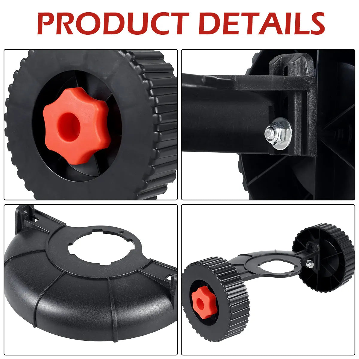 Lawn Mower Wheel Adjustable Support Wheel Unit Only