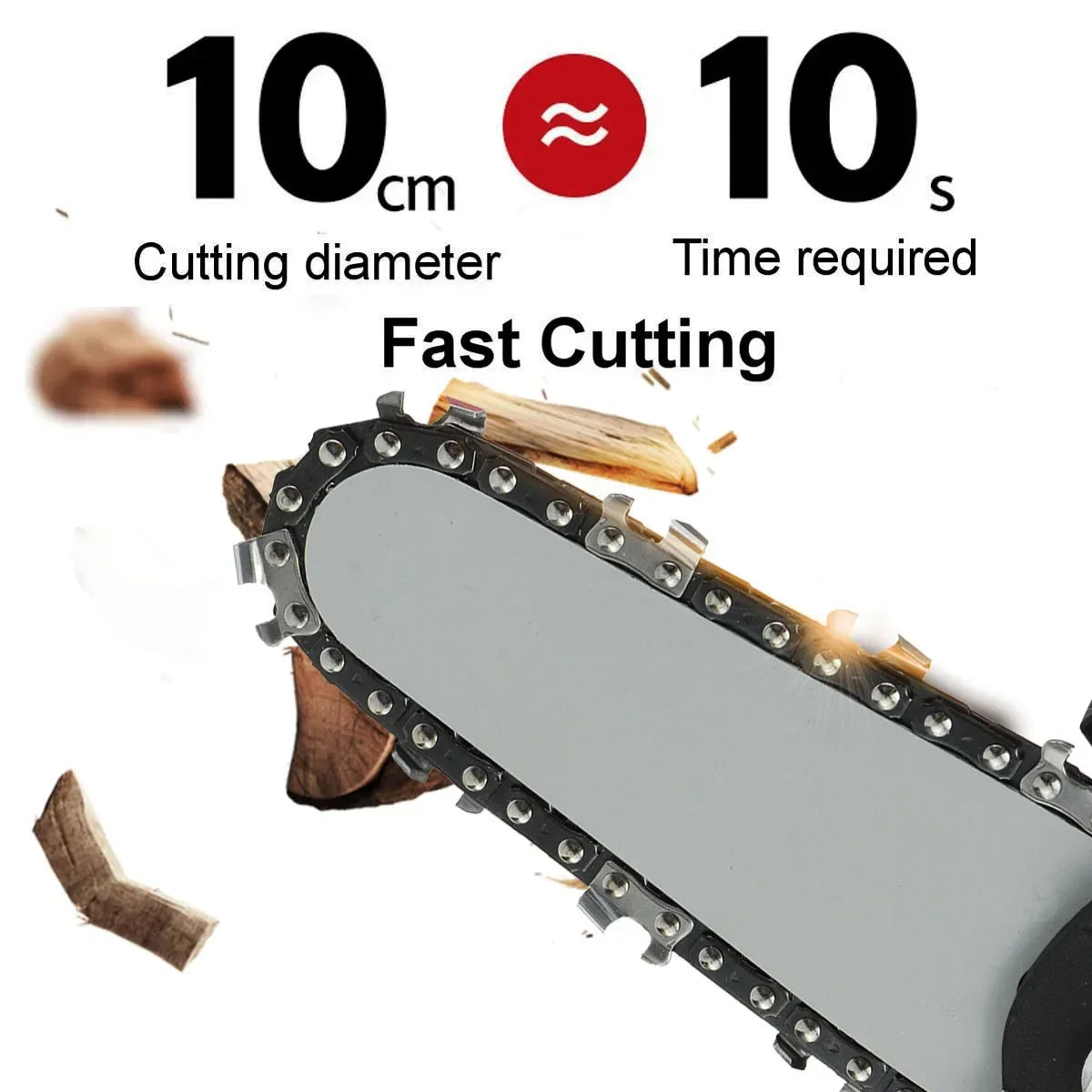 Chain Saw With Battery Indicator - Tool Traction